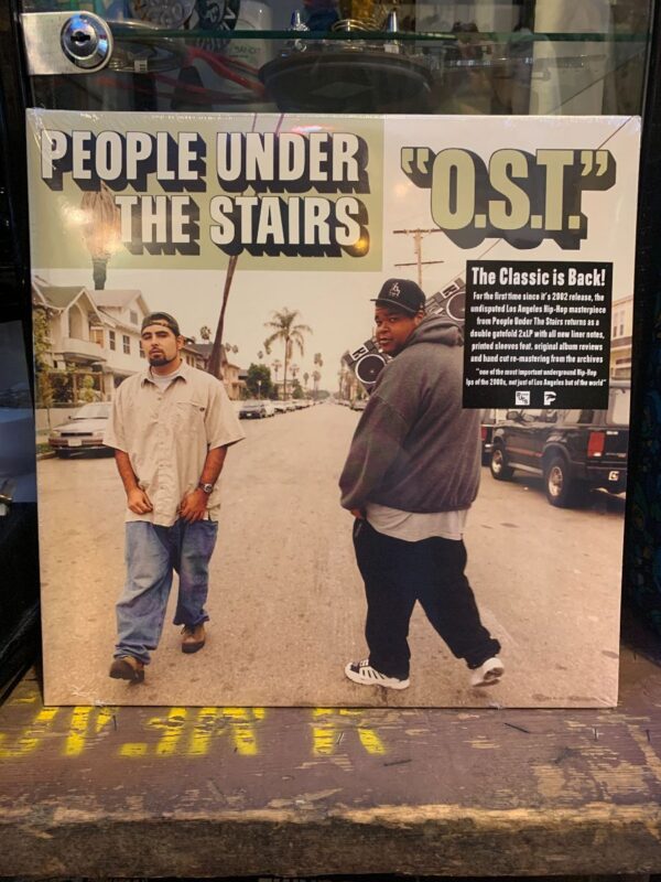 product details: BW VINYL PEOPLE UNDER THE STAIRS - OST photo