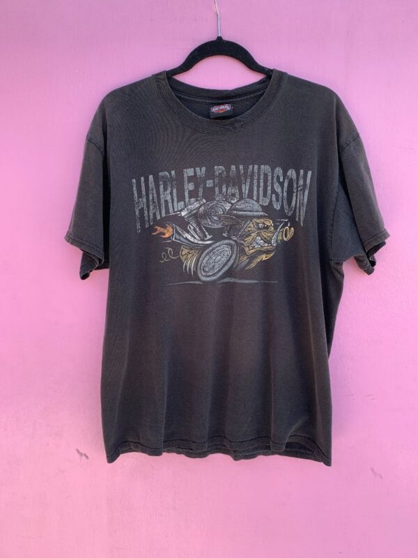 product details: HARLEY DAVIDSON HORNY TOAD TEMPLE TEXAS GRAPHIC T-SHIRT photo