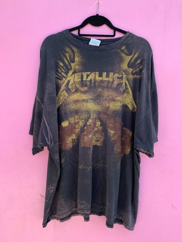 product details: FADED METALLICA MASTER OF PUPPETS ALL OVER PRINT T-SHIRT photo