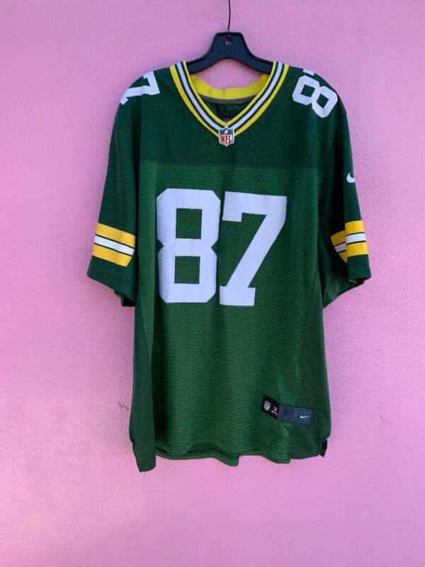 product details: JORDY NELSON #87 GREEN BAY PACKERS FOOTBALL JERSEY AS-IS photo
