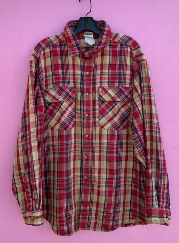 product details: CARHARTT LS BD PLAID FLANNEL SHIRT photo