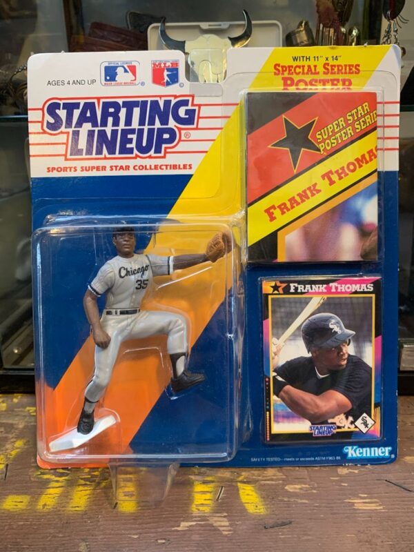 product details: 92 STARTING LINEUP MLB CHICAGO WHITESOX FRANK THOMAS #35 ACTION FIGURE photo