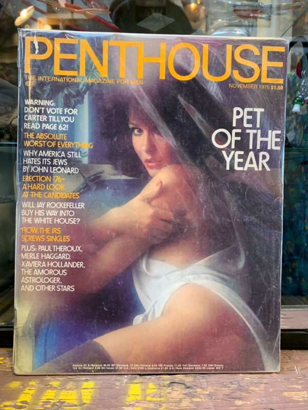 product details: PENTHOUSE MAGAZINE | NOVEMBER 1976 | PET OF THE YEAR photo