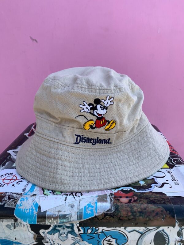 product details: MICKEY MOUSE DISNEYLAND EMBROIDERED BUCKET HAT photo