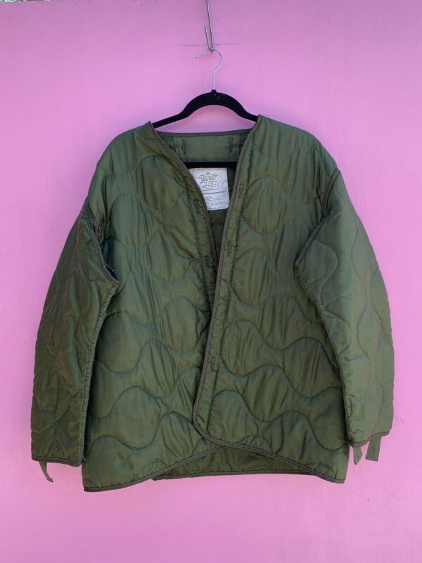 product details: QUILTED MILITARY LINER JACKET photo