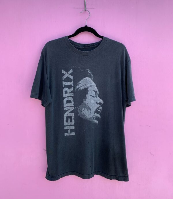 product details: VINTAGE WASHED 1990S JIMI HENDRIX GRAPHIC DISTRESSED T-SHIRT photo