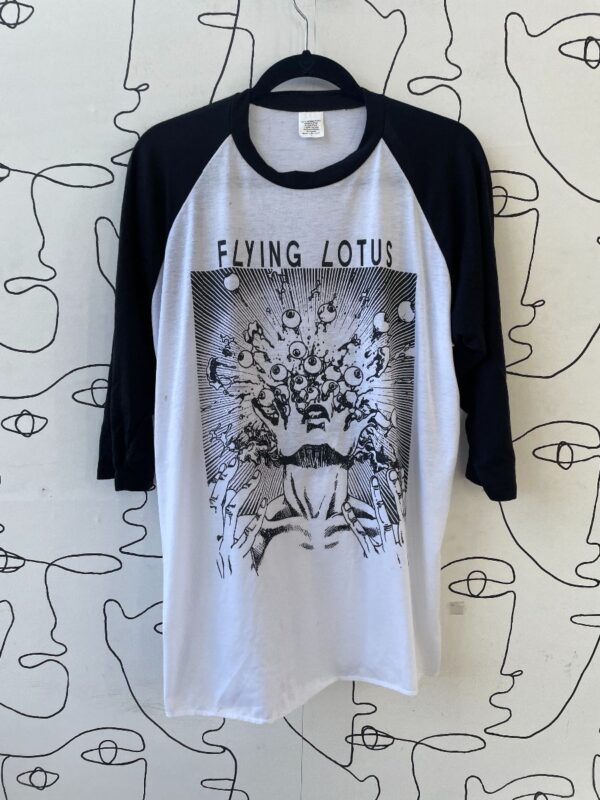 product details: FLYING LOTUS GRAPHIC RAGLAN T-SHIRT AS-IS photo