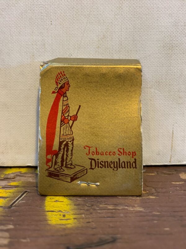 product details: *BARELY USED* VINTAGE DISNEYLAND TOBACCO SHOP MATCHES photo