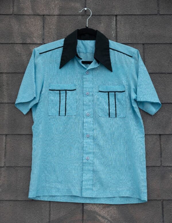 product details: KILLER COLOR BLOCK BOWLING SHIRT CONTRAST PIPING SMALL FIT photo