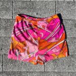 *SOLD AS-IS* 1960S-70S BRIGHT PUCCI STYLE PRINT BATHING SHORTS