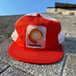 RETRO 70S PHARMATIVE EMBROIDERED PATCH ON MESH SNAPBACK TRUCKER HAT