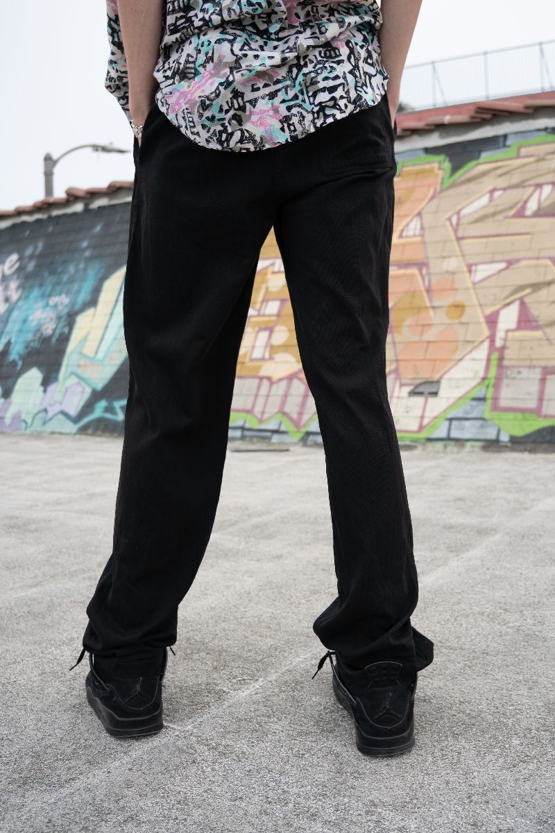 Cropped Skater Pants in Black | Balenciaga US