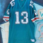 1990S NFL MIAMI DOLPHINS FOOTBALL JERSEY #13 MARINO