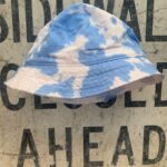 FUN CUSTOM TIE DYED BUCKET HATS – BLUE