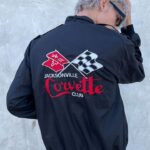 JACKSONVILLE CORVETTE CLUB EMBROIDERED MEMBERS ONLY STYLE JACKET