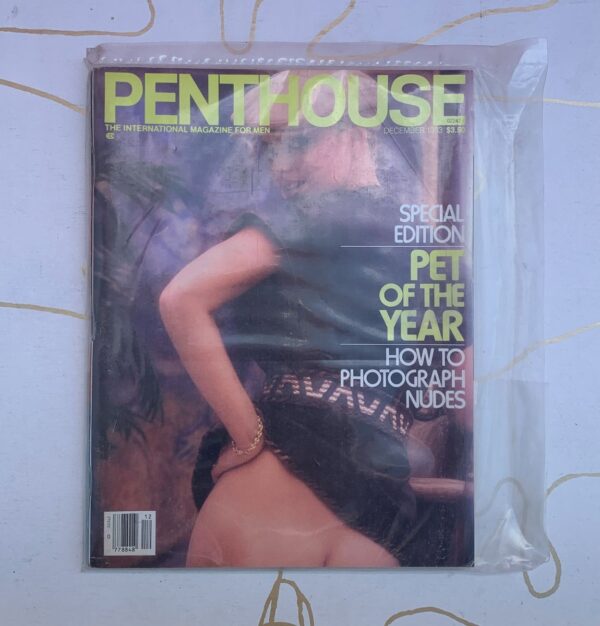 product details: PENTHOUSE MAGAZINE | DECEMBER 1983 | PET OF THE YEAR photo
