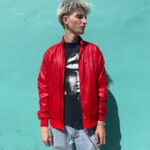 CLASSIC LACOSTE NYLON WINDBREAKER WITH HIDEAWAY HOOD RIBBED CUFFS