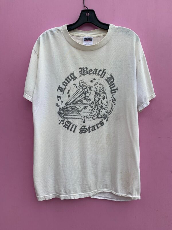 product details: THRASHED LONG BEACH DUB ALL STARS BAND T-SHIRT AS-IS photo