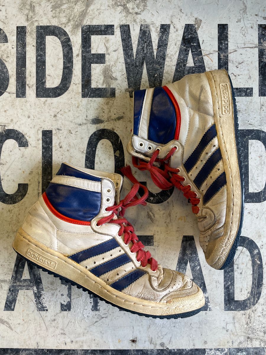 diversión Incomparable cristiandad As-is Rare 80s Og Top Ten High Sneakers | Boardwalk Vintage