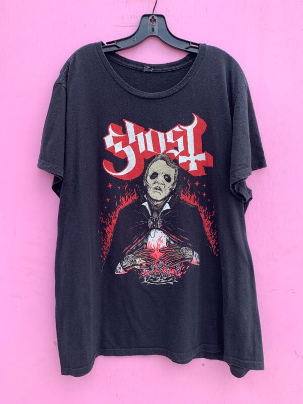 product details: GHOST BAND T-SHIRT W/ ZOMBIE VAMPIRE photo