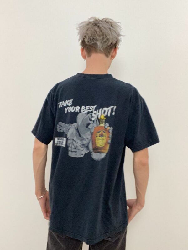 product details: COWBOY UP TAKE YOUR BEST SHOT GRAPHIC TSHIRT photo