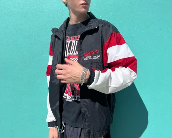 product details: DARE TO RESIST DRUGS AND VIOLENCE COLORBLOCK WINDBREAKER photo