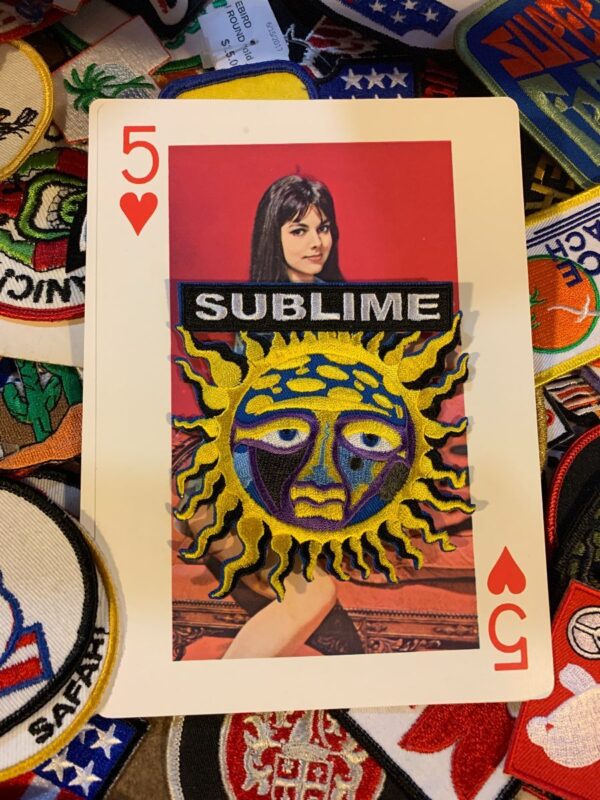 product details: NEW PATCH - SUBLIME SUN EMBROIDERED  PATCH photo