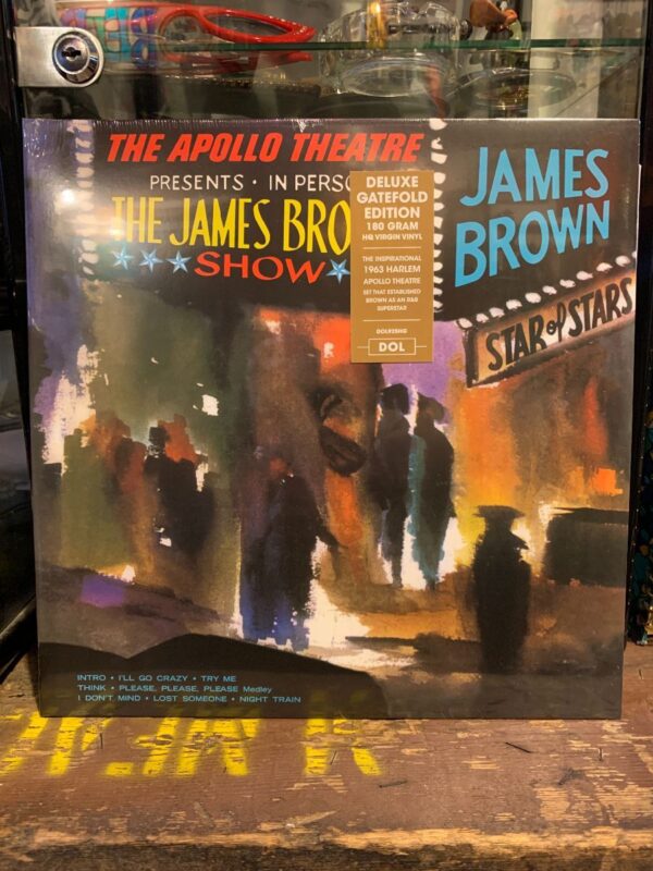 product details: BW VINYL JAMES BROWN - LIVE AT THE APOLLO photo