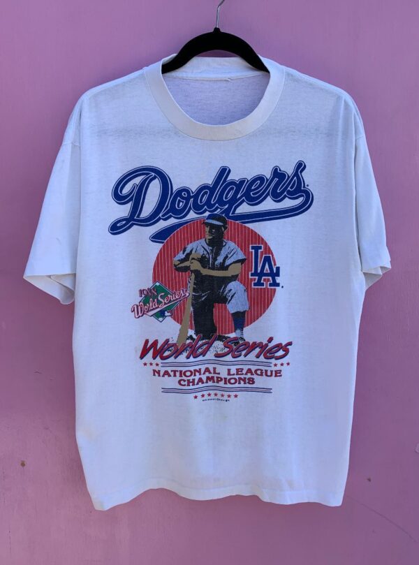 product details: RETRO MLB LOS ANGELES DODGERS 1988 WORLD SERIES NATIONAL LEAGUE CHAMPIONS AS-IS photo