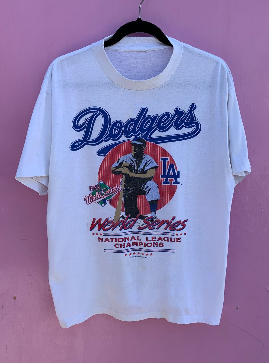 Retro Mlb Los Angeles Dodgers 1988 World Series National League Champions  As-is