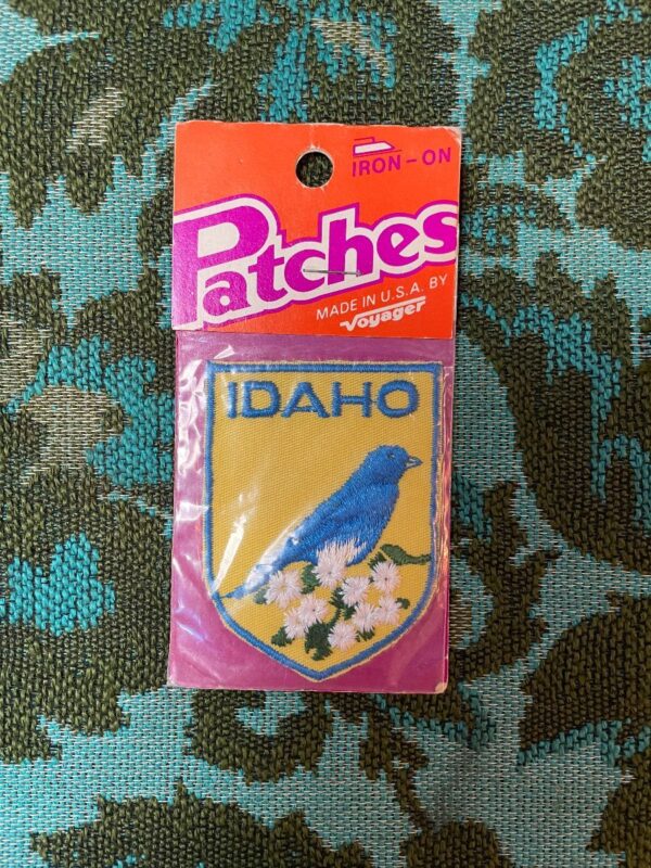 product details: IDAHO - DEADSTOCK MADE IN USA UNITED STATES PATCHES *NEW IN PACKAGE NOS photo