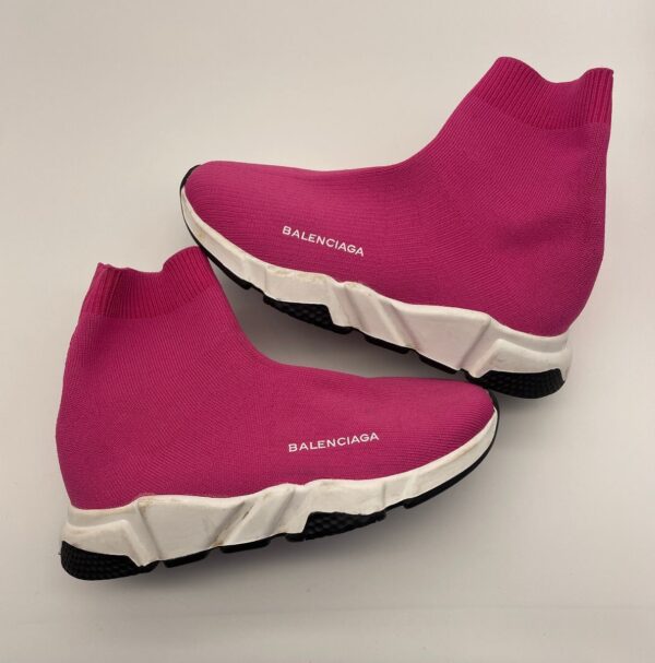 product details: BALENCIAGA SPEED LUREX SOCK SNEAKERS photo