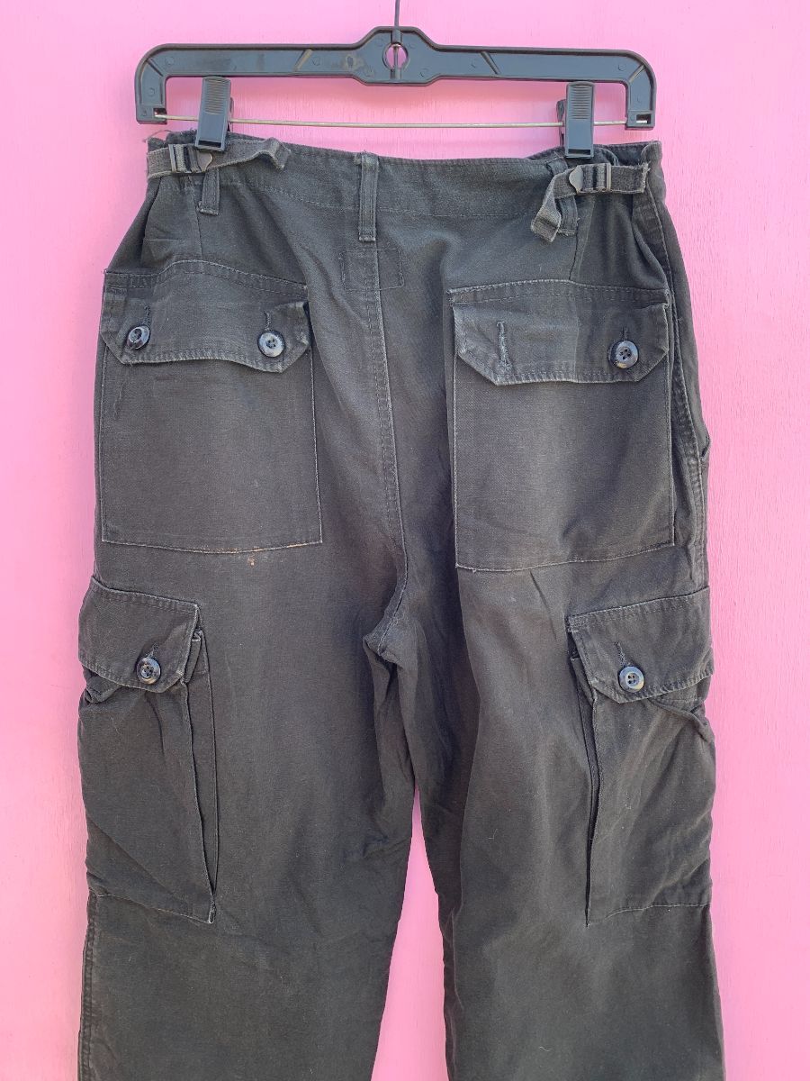 Military 100% Heavy Cotton Double Knee Cargo Pants | Boardwalk Vintage