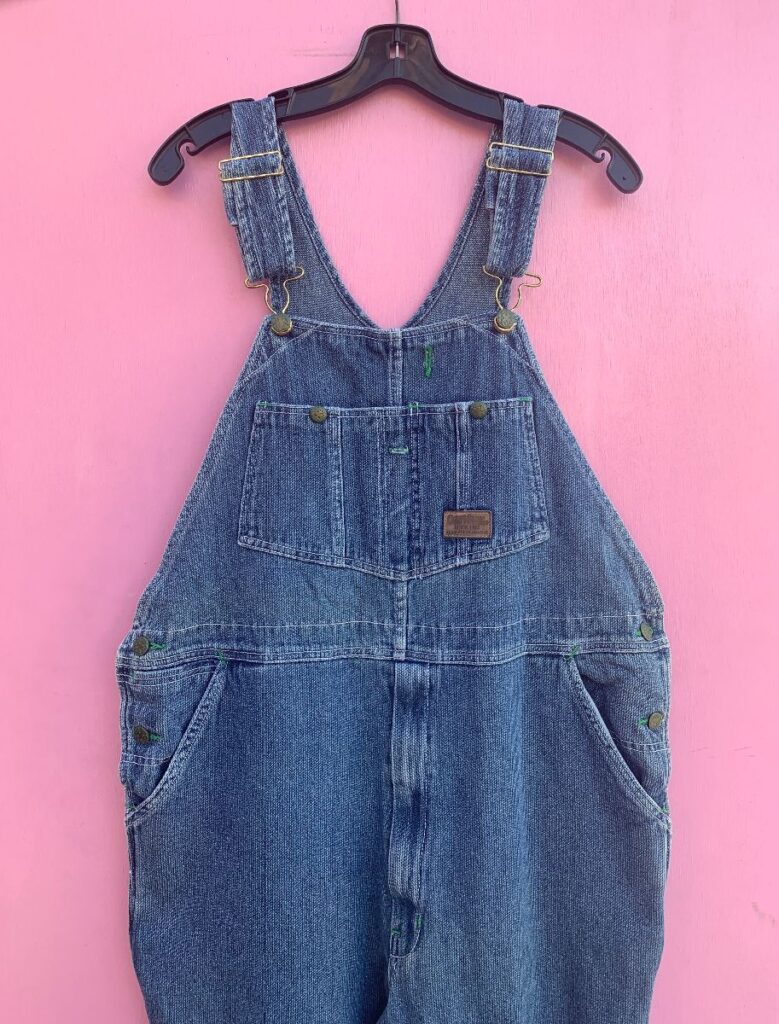 Osh Kosh Reverse Weave Denim Overalls | Boardwalk Vintage