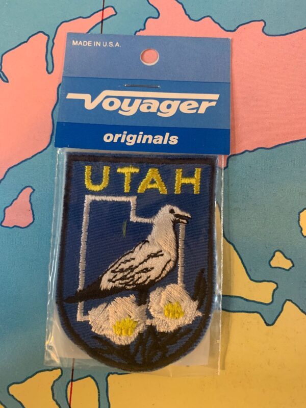product details: UTAH PATCH W/ STATE BIRD AND FLOWER photo