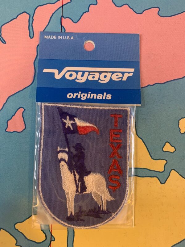 product details: TEXAS PATCH W/ LONE RANGER ON HORSE photo