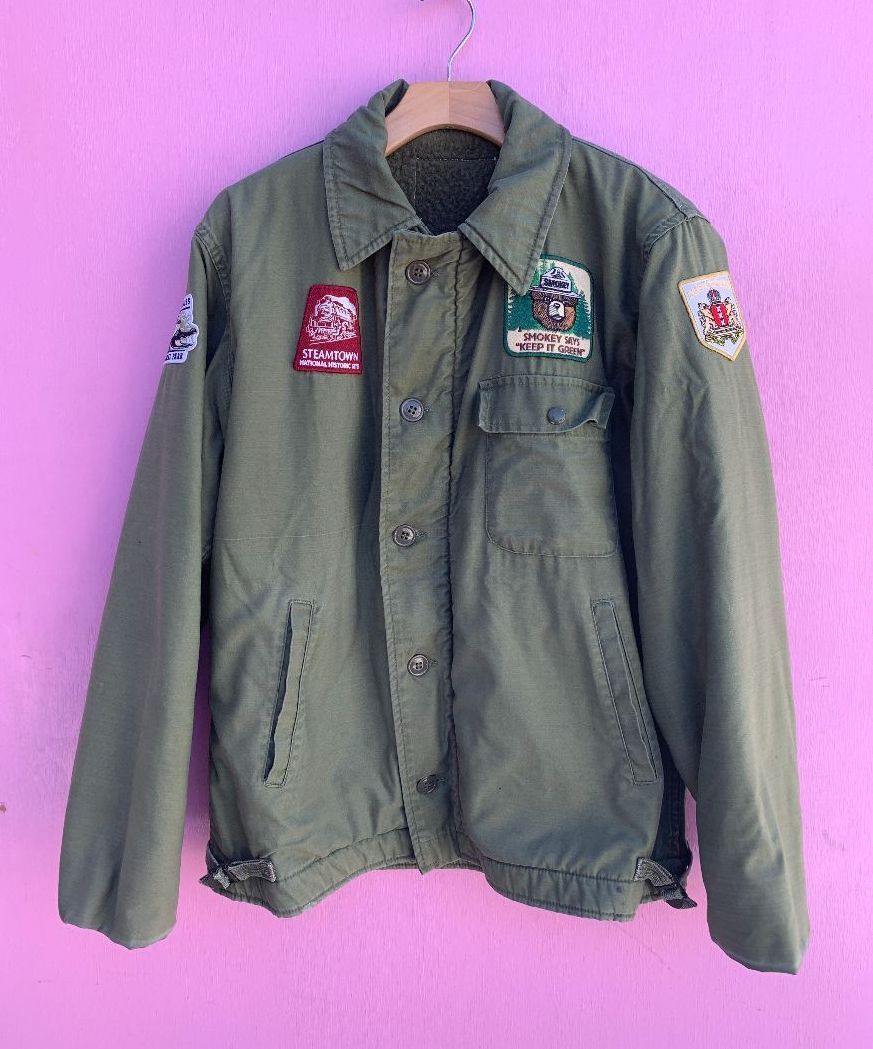 Rare Forest Ranger Jacket With Patches From National Forest | Boardwalk ...