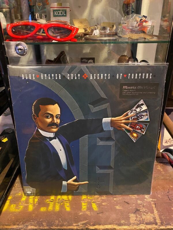 product details: BW VINYL  BLUE OYSTER CULT - AGENTS OF FORTUNE photo