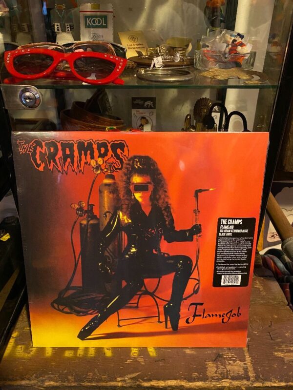 product details: BW VINYL  THE CRAMPS - FLAMEJOB photo