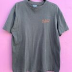 AS-IS 1980S NEON LOGO MAUI AND SONS SINGLE STITCHED FADED GREY T-SHIRT