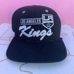 LOS ANGELES KINGS SCRIPT SNAPBACK HAT AS-IS