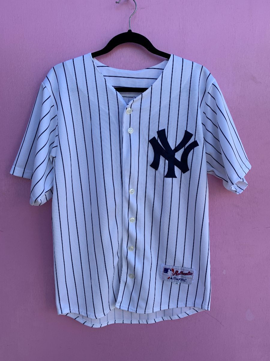 New York Yankees Pinstripe Baseball Jersey – As Is