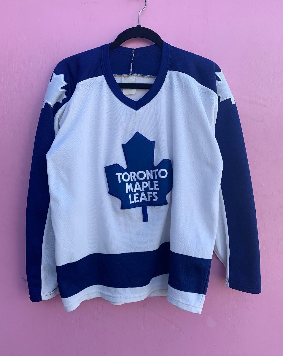 product details: NHL TORONTO MAPLE LEAFS HOCKEY JERSEY AS-IS photo