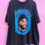 BOYZ N THE HOOD AIRBRUSHED STYLE  ICE CUBE GRAPHIC T-SHIRT
