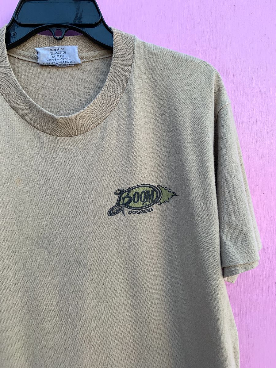 Boomdoggers Old Surf Tee Single Stitch T Shirt As-is | Boardwalk Vintage