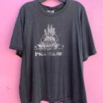 PERFECTLY TATTERED INCUBUS HAND FLOWER GRAPHIC SINGLE STITCH TSHIRT  AS-IS