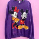 MICKEY MOUSE AND MINNIE MOUSE CREW NECK SWEATSHIRT AS-IS