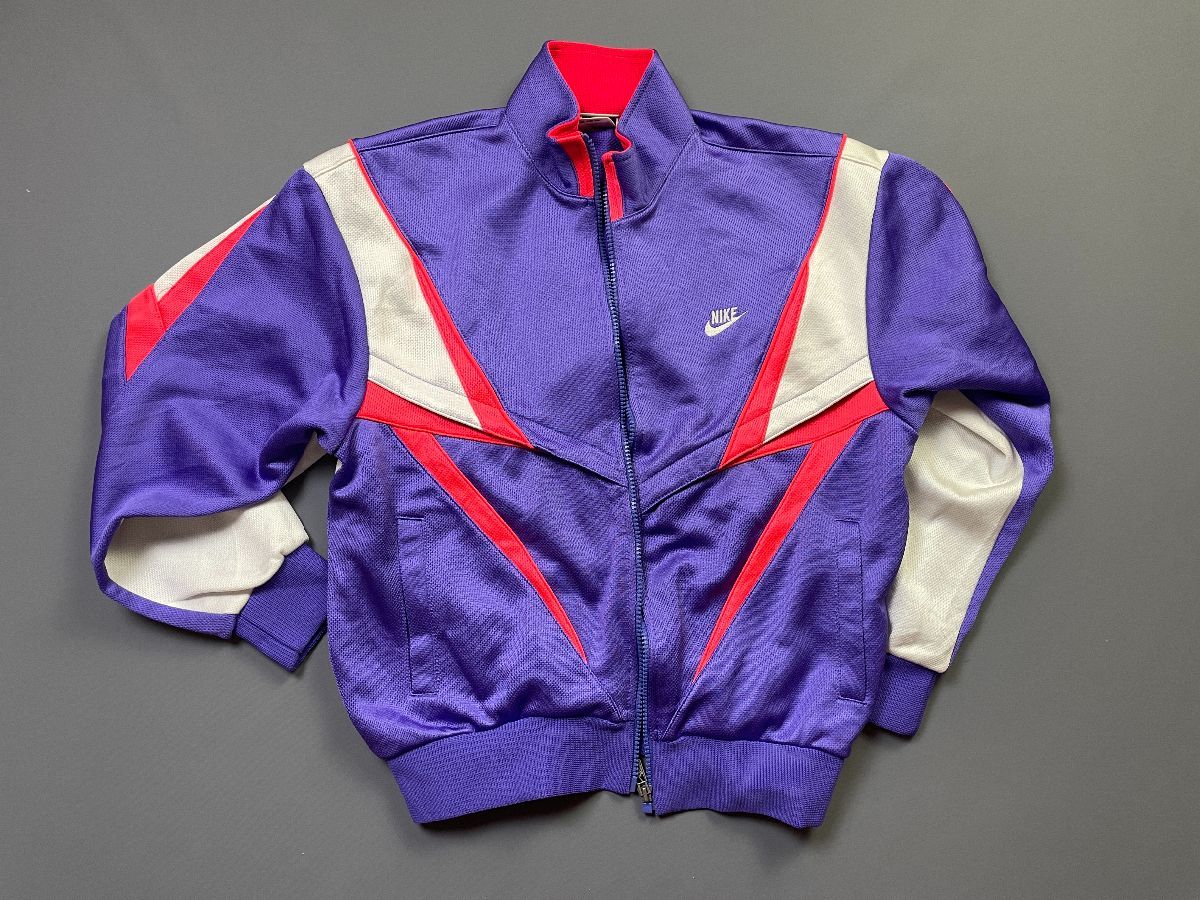 product details: RADICAL NEON COLOR BLOCK NIKE ZIP UP JACKET MADE IN JAPAN photo