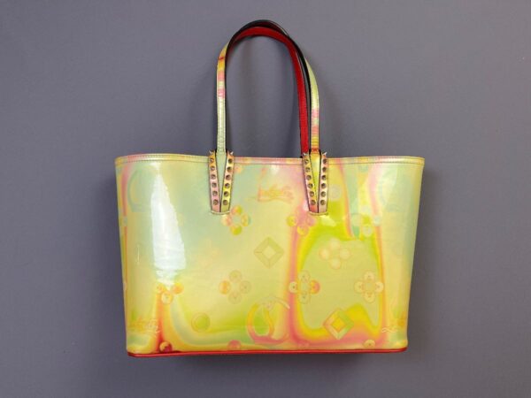CABATA LOUBINTHESKY PATENT LEATHER TOTE