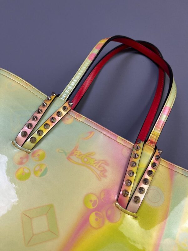 CABATA LOUBINTHESKY PATENT LEATHER TOTE